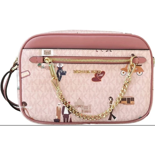 MK Jet Set East West Chain Crossbody